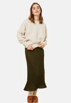 Maison Montagut Pull Ample A Jeux De Points En Laine Cocon - Gassia><noscript><img width=