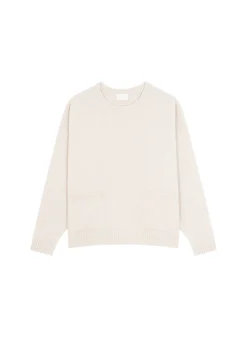 Maison Montagut Pull Ample A Poches En Cachemire Melange - Davina><noscript><img width=