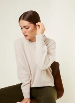 Maison Montagut Pull Ample A Poches En Cachemire Melange - Davina><noscript><img width=