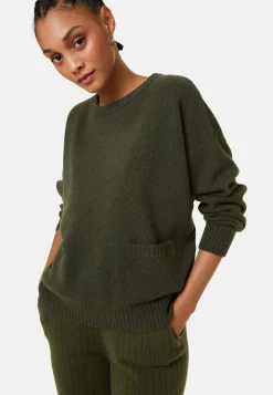 Maison Montagut Pull Ample A Poches En Cachemire Melange - Davina><noscript><img width=