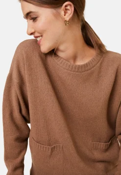 Maison Montagut Pull Ample A Poches En Cachemire Melange - Davina><noscript><img width=