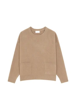 Maison Montagut Pull Ample A Poches En Cachemire Melange - Davina><noscript><img width=