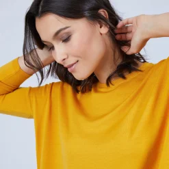 Maison Montagut Pull Ample A Poches En Laine Merinos - Beatrice><noscript><img width=