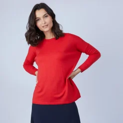 Maison Montagut Pull Ample A Poches En Laine Merinos - Beatrice><noscript><img width=