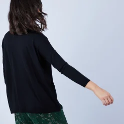 Maison Montagut Pull Ample A Poches En Laine Merinos - Beatrice><noscript><img width=