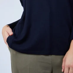 Maison Montagut Pull Ample A Poches En Laine Merinos - Beatrice><noscript><img width=