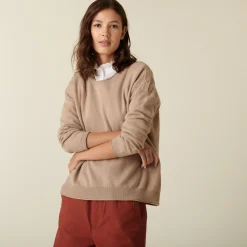 Maison Montagut Pull Ample Boutonne A Col Rond En Cachemire - Acene><noscript><img width=