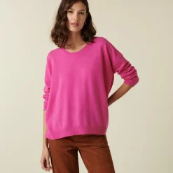 Maison Montagut Pull Ample Boutonne A Col Rond En Cachemire - Acene><noscript><img width=