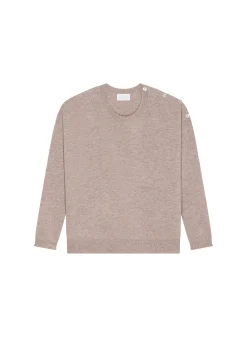 Maison Montagut Pull Ample Boutonne A Col Rond En Cachemire - Acene><noscript><img width=