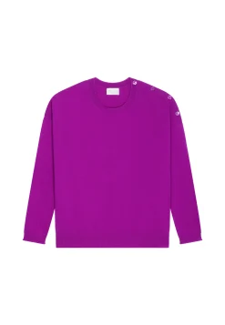 Maison Montagut Pull Ample Boutonne A Col Rond En Cachemire - Acene><noscript><img width=