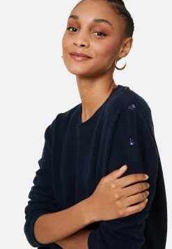 Maison Montagut Pull Ample Boutonne A Col Rond En Cachemire - Acene><noscript><img width=