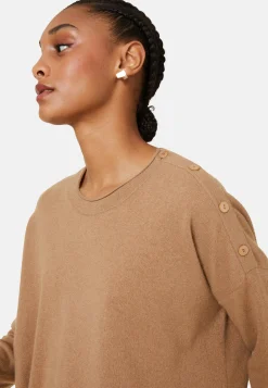 Maison Montagut Pull Ample Boutonne A Col Rond En Cachemire - Acene><noscript><img width=