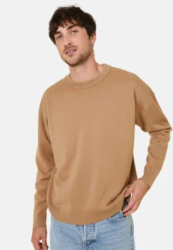 Maison Montagut Pull Ample Col Rond En Laine Merinos - Felix><noscript><img width=