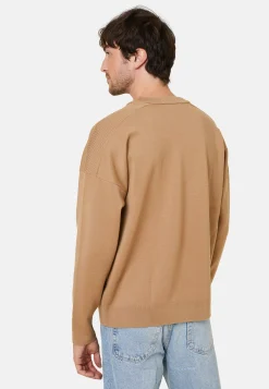 Maison Montagut Pull Ample Col Rond En Laine Merinos - Felix><noscript><img width=