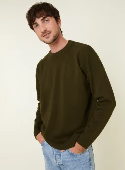 Maison Montagut Pull Ample Col Rond En Laine Merinos - Felix><noscript><img width=