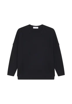 Maison Montagut Pull Ample Col Rond En Laine Merinos - Guerande><noscript><img width=