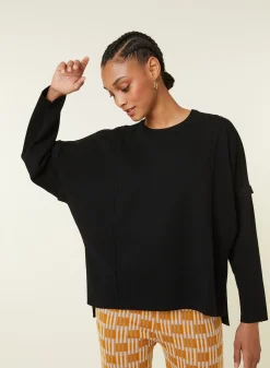 Maison Montagut Pull Ample Col Rond En Laine Merinos - Guerande><noscript><img width=