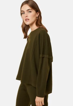 Maison Montagut Pull Ample Col Rond En Laine Merinos - Guerande><noscript><img width=