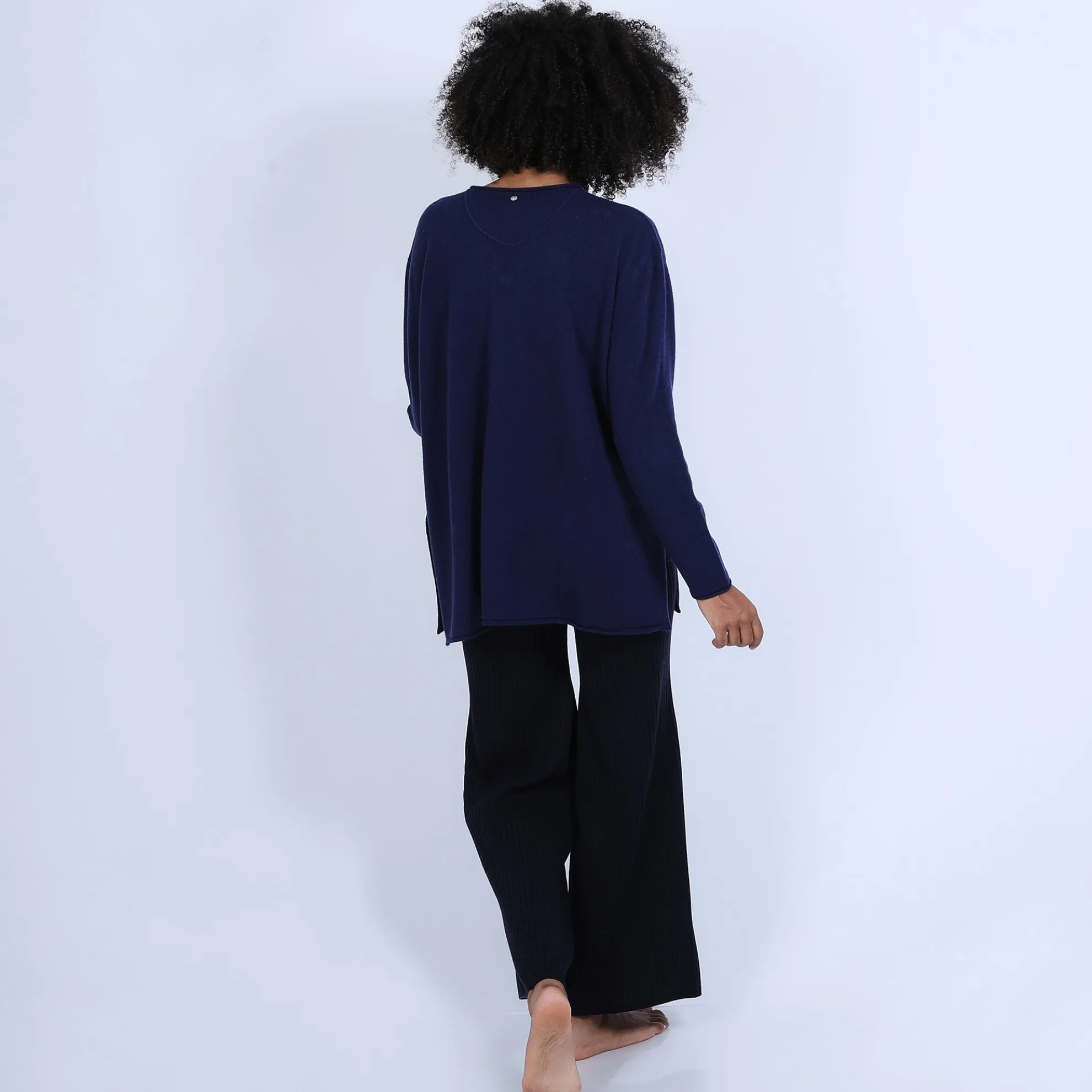 Maison Montagut Pull Ample Col V En Cachemire - Olyvia>Femme Pulls