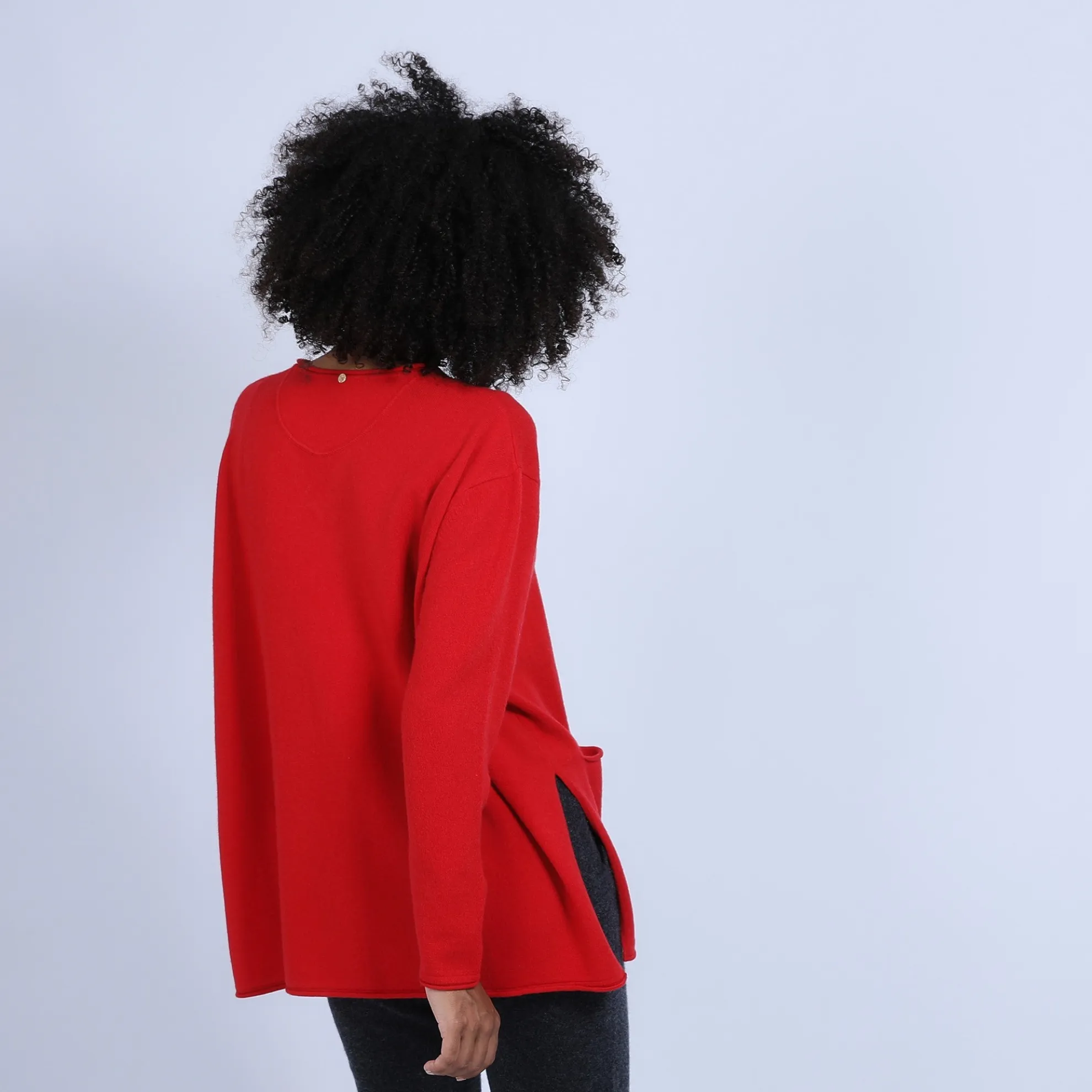 Maison Montagut Pull Ample Col V En Cachemire - Olyvia>Femme Pulls