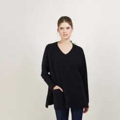 Maison Montagut Pull Ample Col V En Cachemire - Belinda>Femme Pulls
