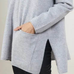 Maison Montagut Pull Ample Col V En Cachemire - Belinda><noscript><img width=