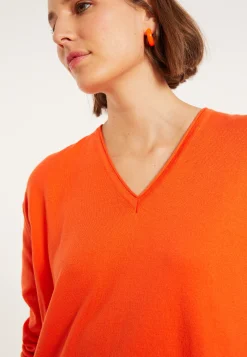 Maison Montagut Pull Ample Col V En Coton Bio - Meve><noscript><img width=