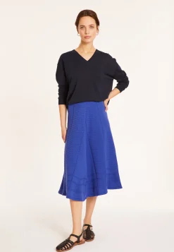 Maison Montagut Pull Ample Col V En Coton Bio - Meve><noscript><img width=