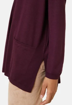 Maison Montagut Pull Ample Col V Poches Merinos - Albertine><noscript><img width=