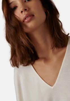 Maison Montagut Pull Ample Col V Poches Merinos - Albertine><noscript><img width=