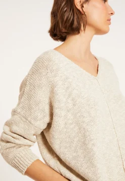 Maison Montagut Pull Ample Coton Et Lin - Thalie><noscript><img width=