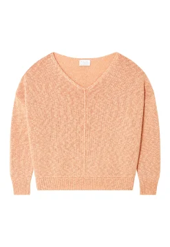 Maison Montagut Pull Ample Coton Et Lin - Thalie><noscript><img width=