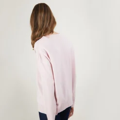 Maison Montagut Pull Ample En Cachemire Boutons Epaule - Brook><noscript><img width=