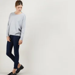 Maison Montagut Pull Ample En Cachemire Boutons Epaule - Brook><noscript><img width=