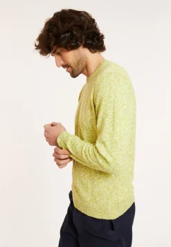 Maison Montagut Pull Chine Col Rond En Coton - Doume><noscript><img width=