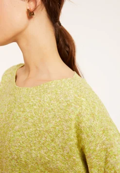 Maison Montagut Pull Chine En Coton Col Bateau - Mello><noscript><img width=