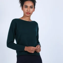 Maison Montagut Pull Col Bateau En Cachemire - Bal><noscript><img width=