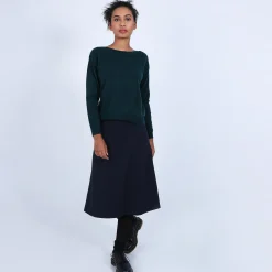 Maison Montagut Pull Col Bateau En Cachemire - Bal><noscript><img width=