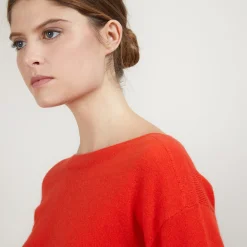 Maison Montagut Pull Col Bateau En Cachemire - Bal><noscript><img width=