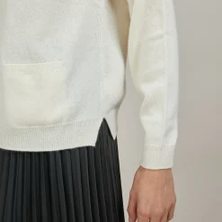 Maison Montagut Pull Col Bateau En Cachemire - Bal><noscript><img width=