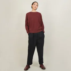 Maison Montagut Pull Col Bateau En Coton Cachemire - Felice><noscript><img width=