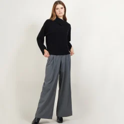 Maison Montagut Pull Col Boutonne En Cachemire - Gretel Bis><noscript><img width=