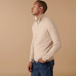 Maison Montagut Pull Col Camionneur En Cachemire - Emile><noscript><img width=