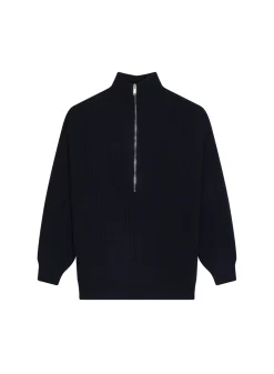 Maison Montagut Pull Col Camionneur En Cachemire Melange - French><noscript><img width=