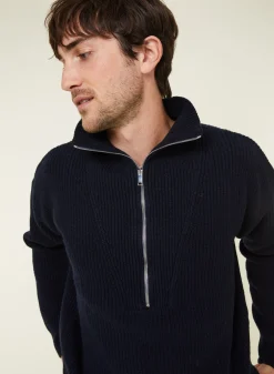 Maison Montagut Pull Col Camionneur En Cachemire Melange - French><noscript><img width=