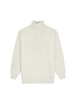 Maison Montagut Pull Col Camionneur En Cachemire Melange - French><noscript><img width=