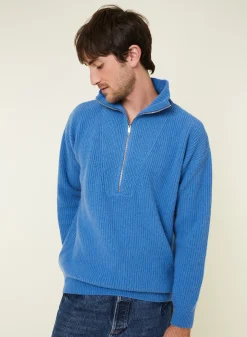 Maison Montagut Pull Col Camionneur En Cachemire Melange - French><noscript><img width=