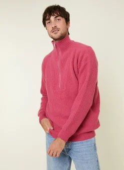 Maison Montagut Pull Col Camionneur En Cachemire Melange - French><noscript><img width=