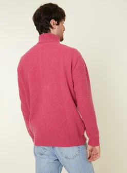 Maison Montagut Pull Col Camionneur En Cachemire Melange - French><noscript><img width=