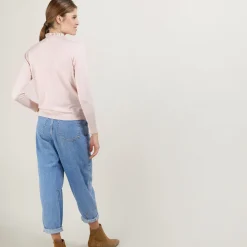 Maison Montagut Pull Col Fantaisie En Laine Et Soie - Florina><noscript><img width=